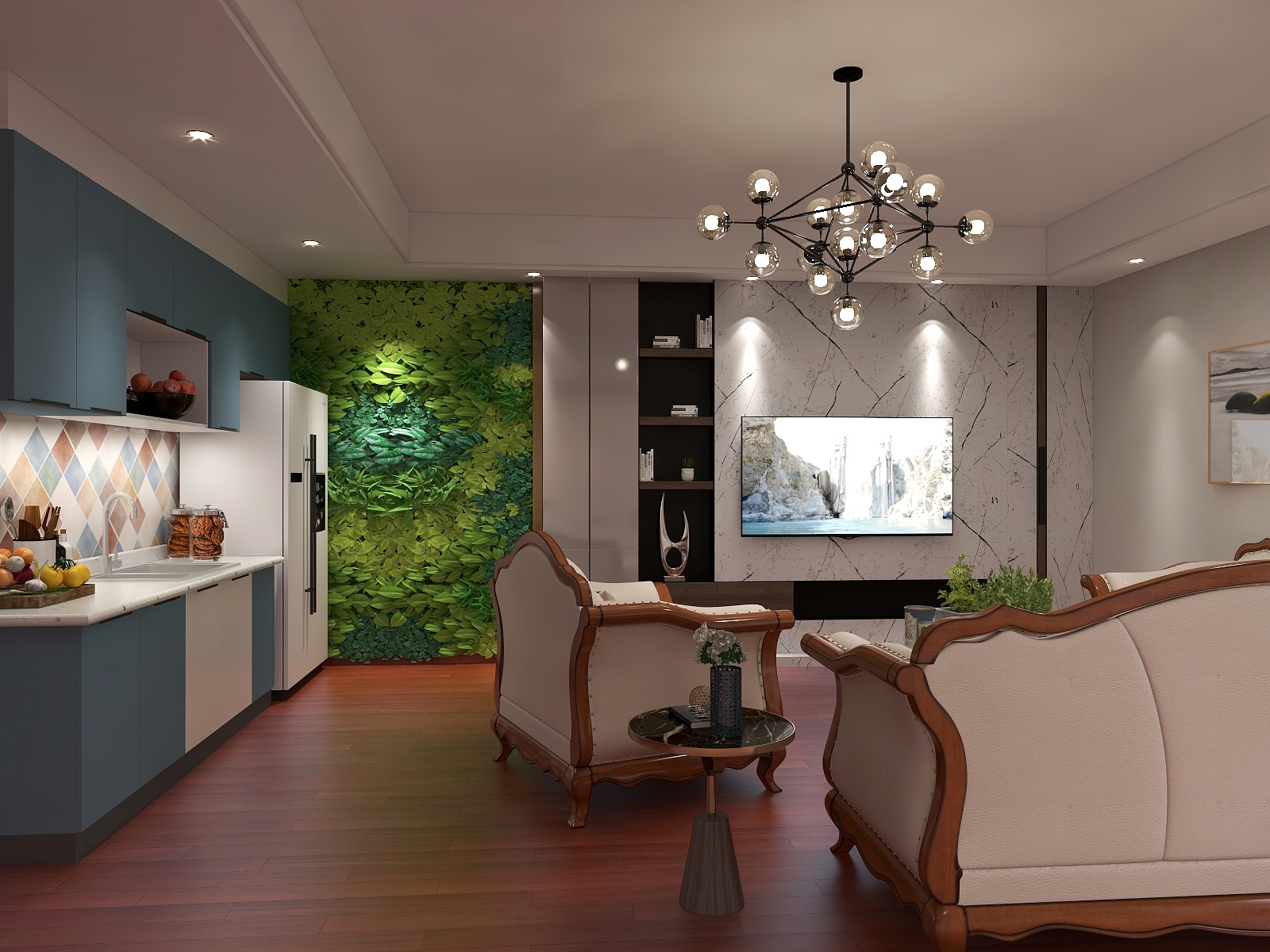 云中先-员工休息区-装修设计方案