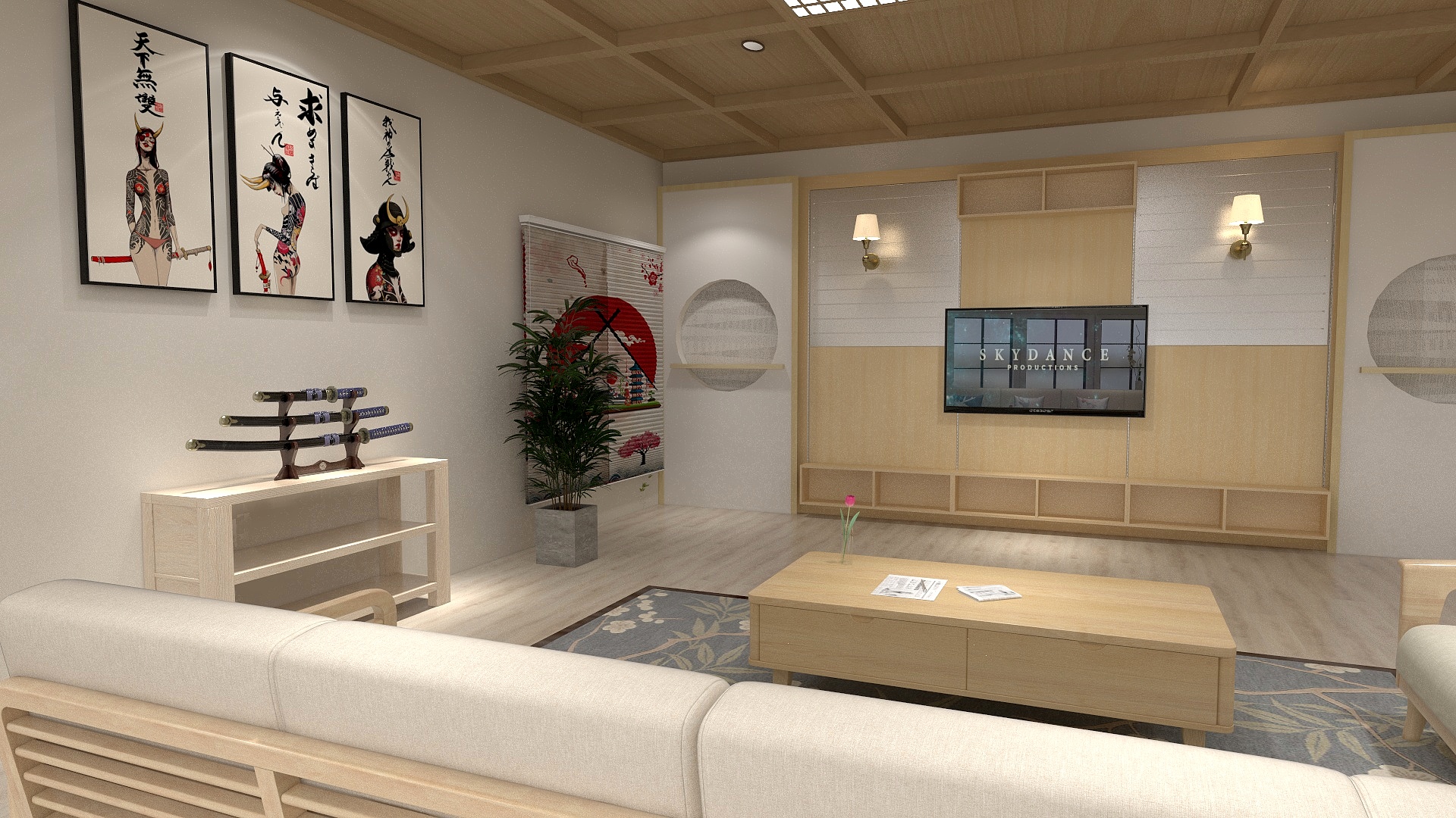 张宇001-昌泓装饰-玉水金岸-日式-装修设计方案