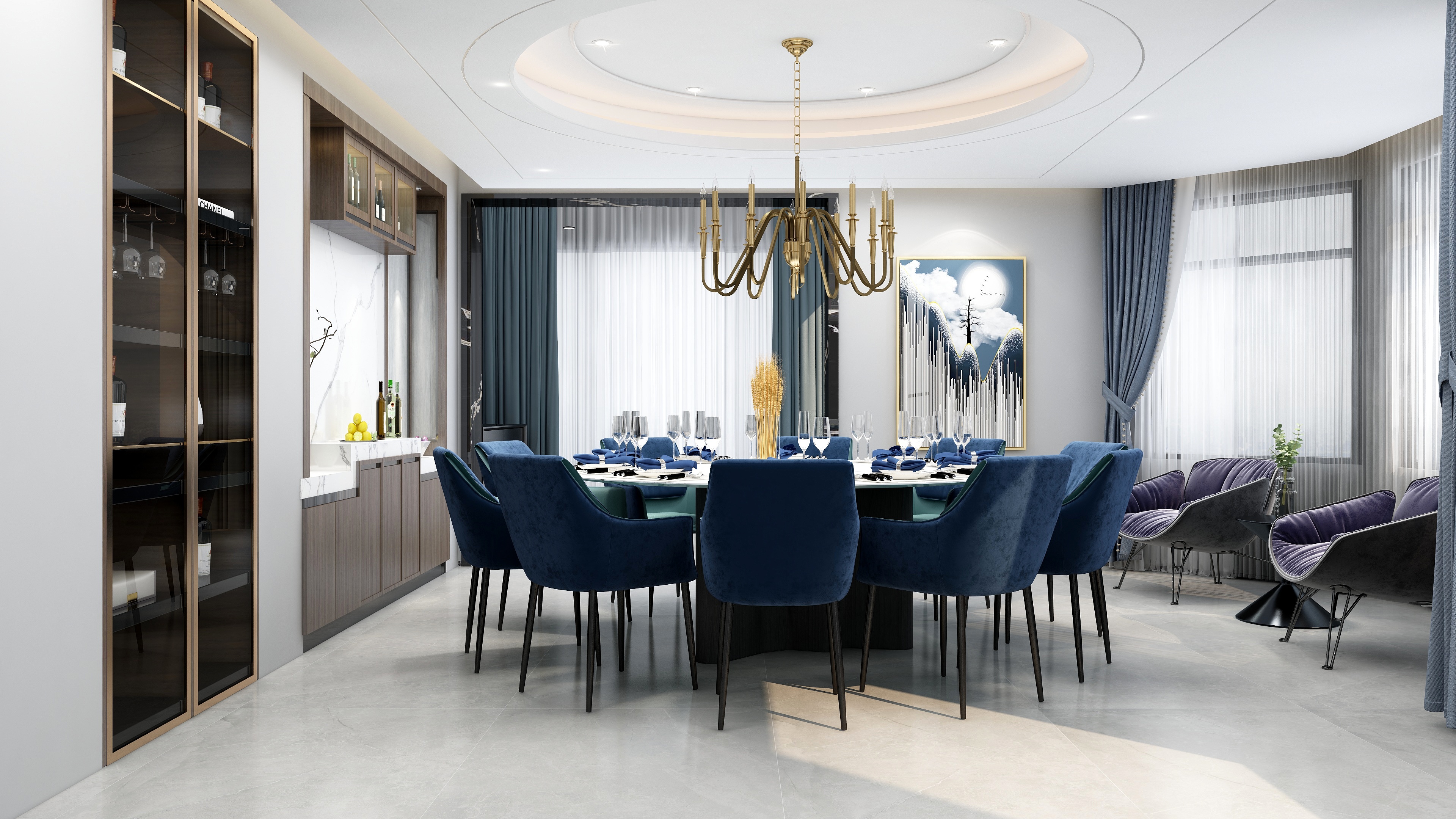 王笑笑V-白垤里一楼-装修设计方案