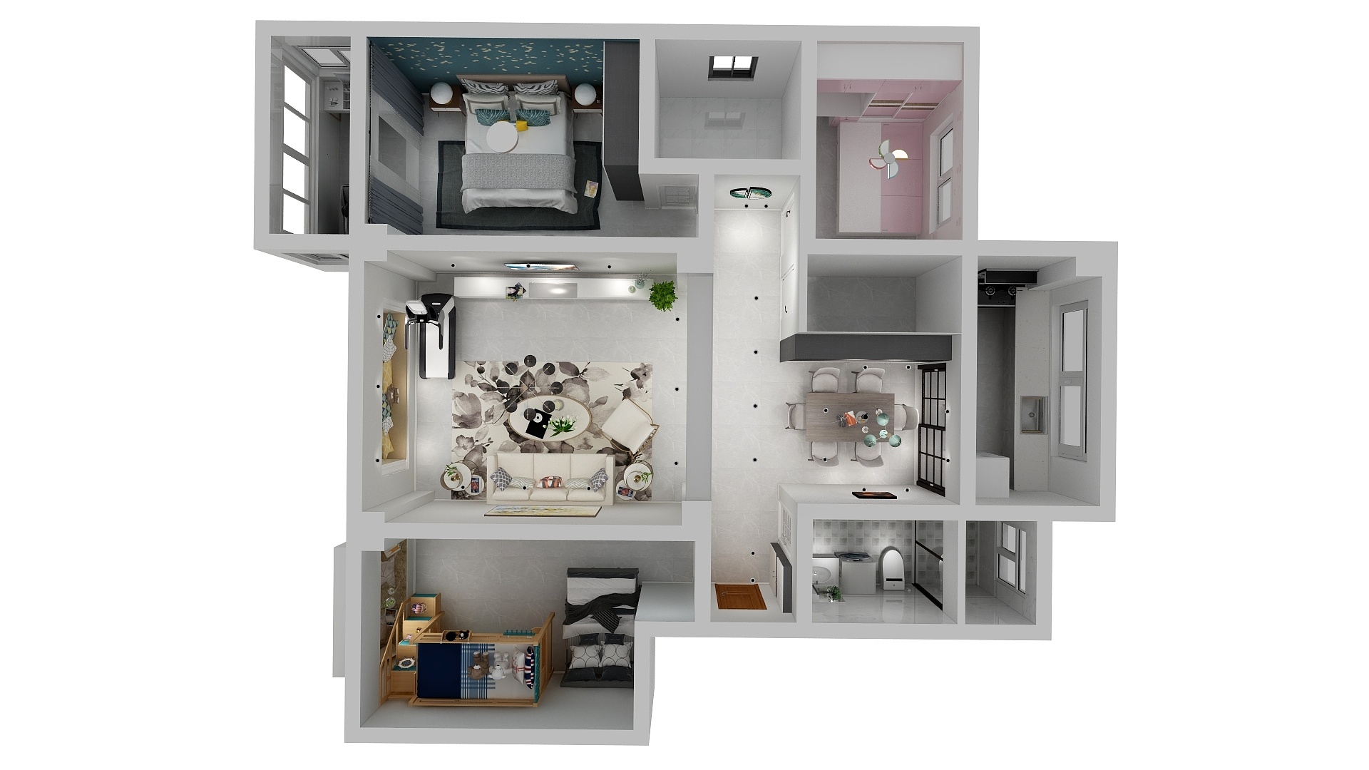 兰亭序高端全屋整装-91501-装修设计方案