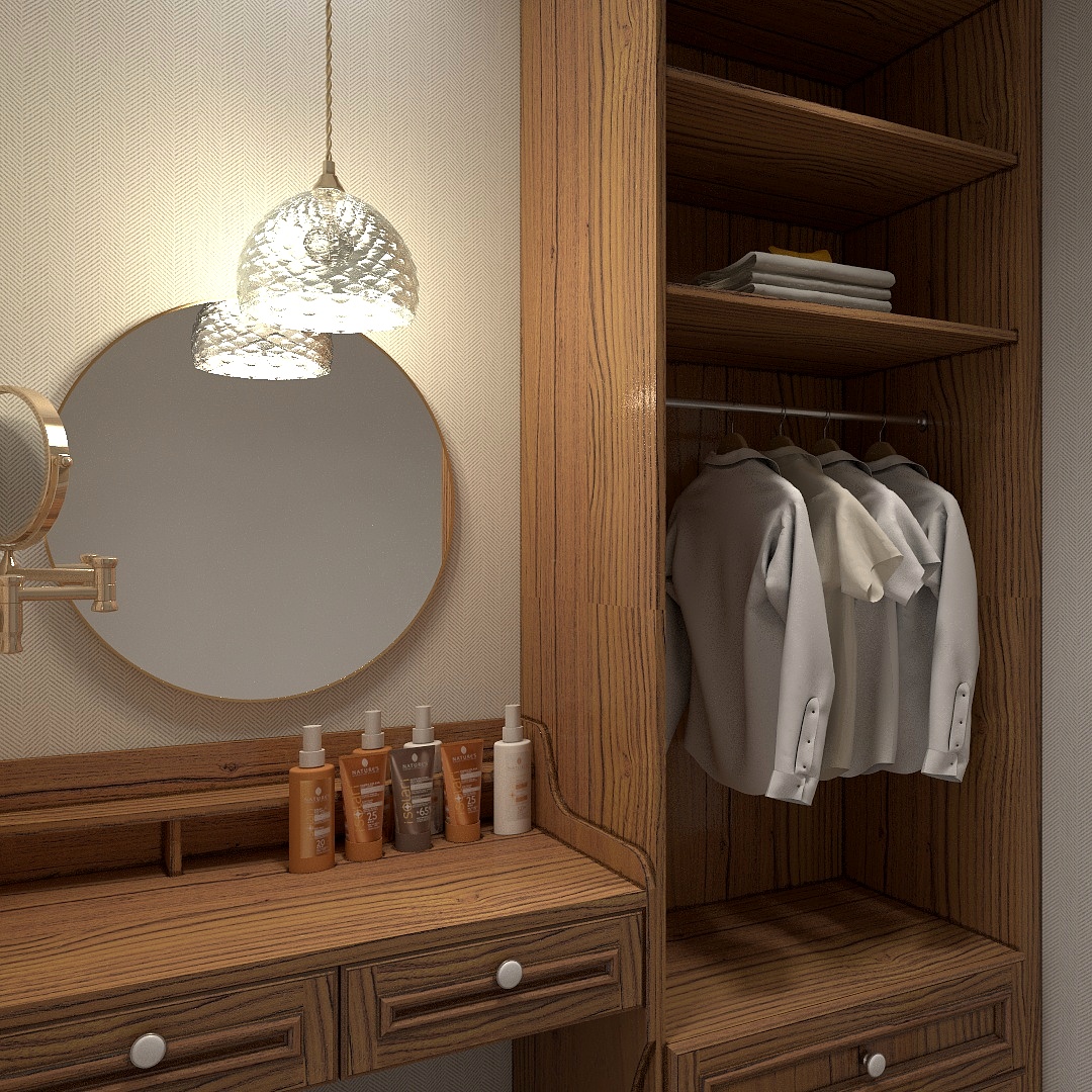 马兆兴-209㎡中式4室2厅装修效果图