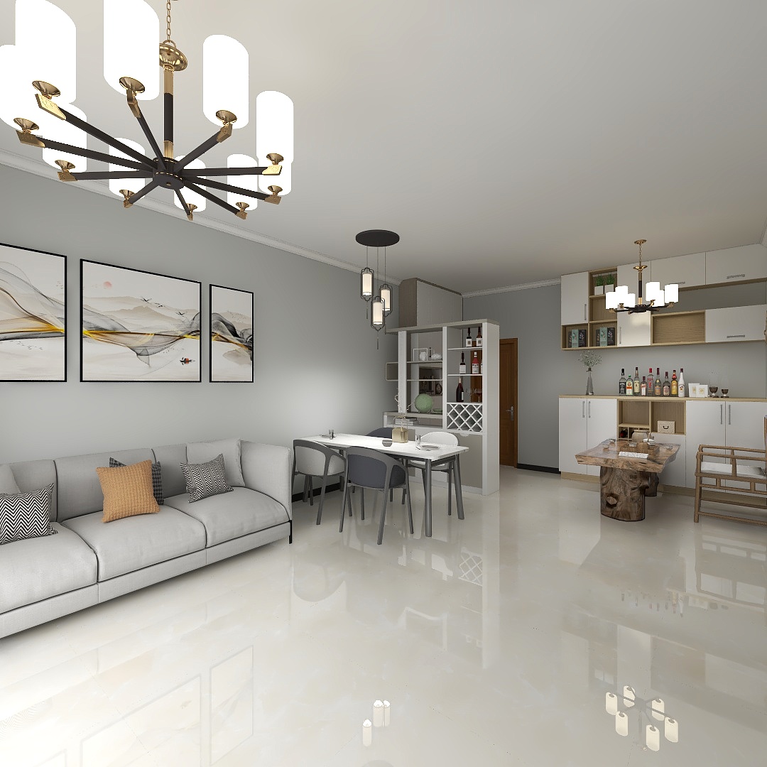 A 宜美装饰Chen18898883089-白云云岭秀色-装修设计方案