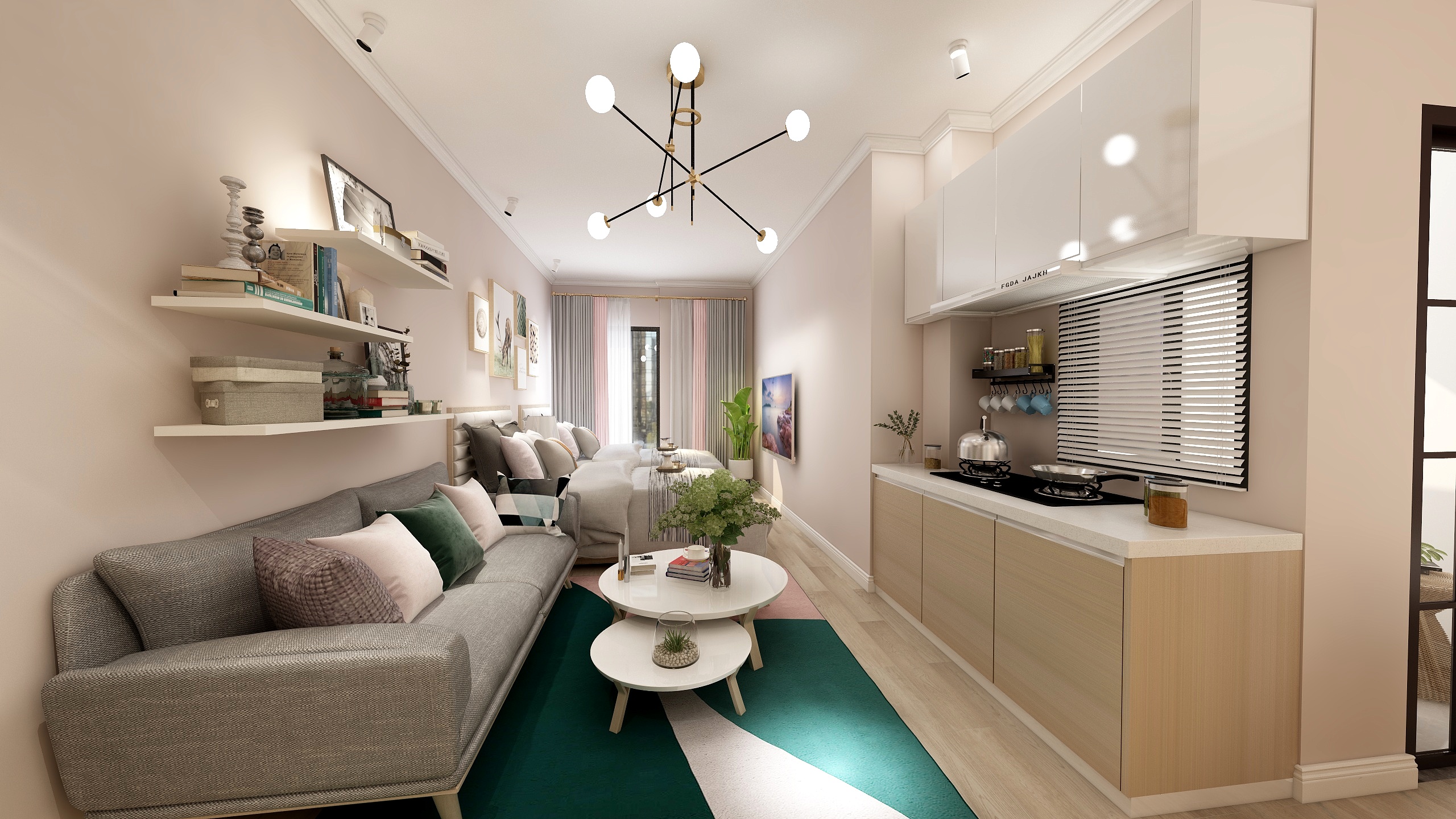 易恒空间-酒店公寓-装修设计方案