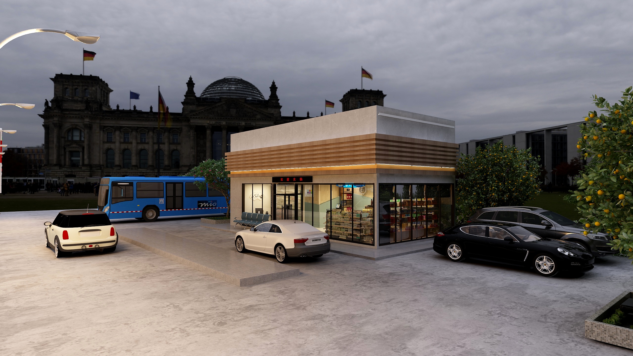 設計13367171888-加油站便利店设计：13367171888-装修设计方案