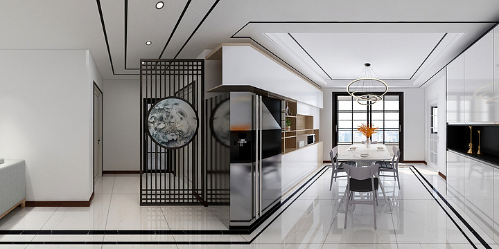 南阳新中源陶瓷何可-翡翠城-装修设计方案