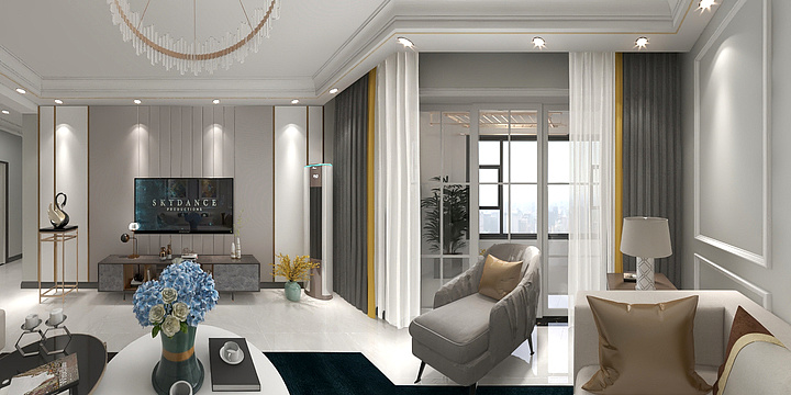 张高鹏-远大天鹅堡-装修设计方案