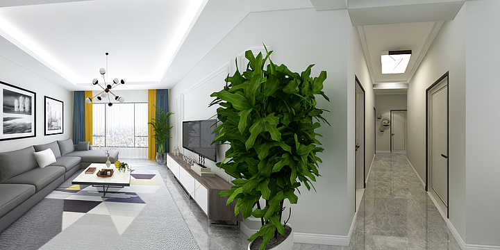 一行设计效果表现-融创城99-装修设计方案