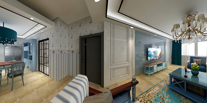 09空间设计研究所-御景康城-装修设计方案