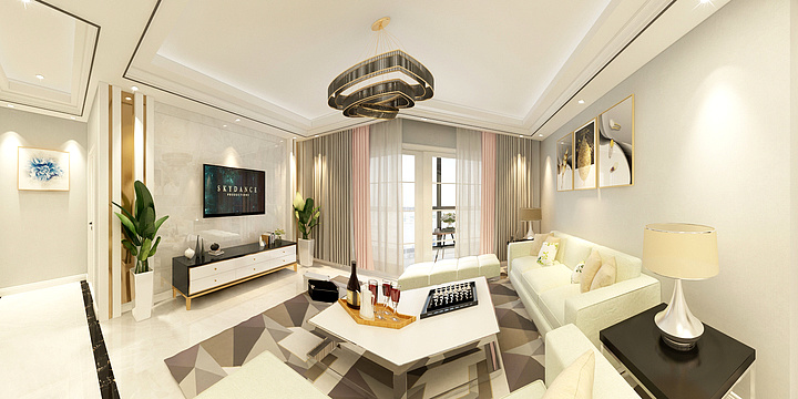 宝宝呸-建业城--简约√方向修改×-装修设计方案