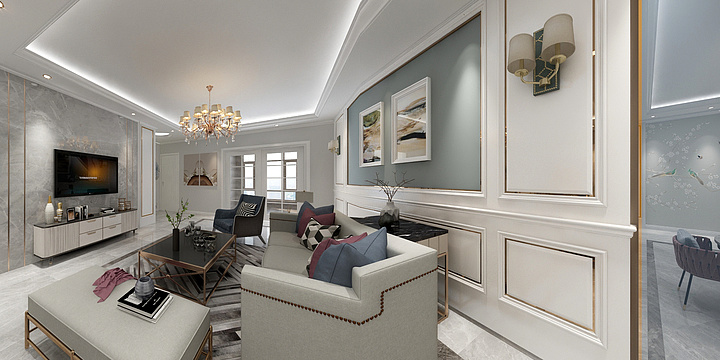 胡巴moBc-联盟新城10-1-2803-装修设计方案