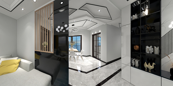 装饰设计于琼启-雅苑10#西单元3楼东户_原始勘-装修设计方案