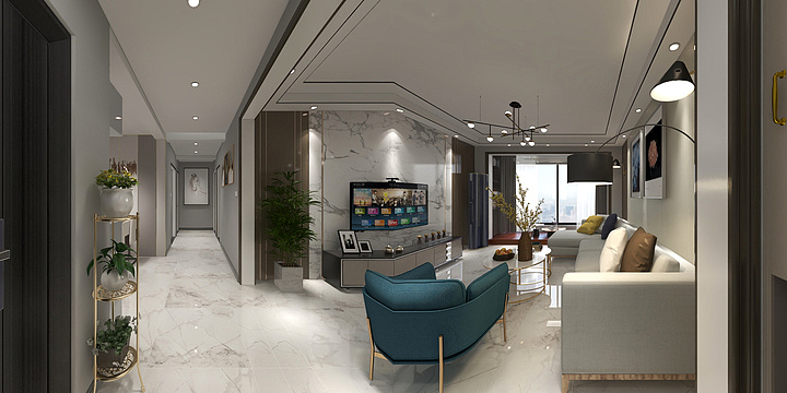 A001空间设计师-海银九号20-2-303-刘姐-装修设计方案