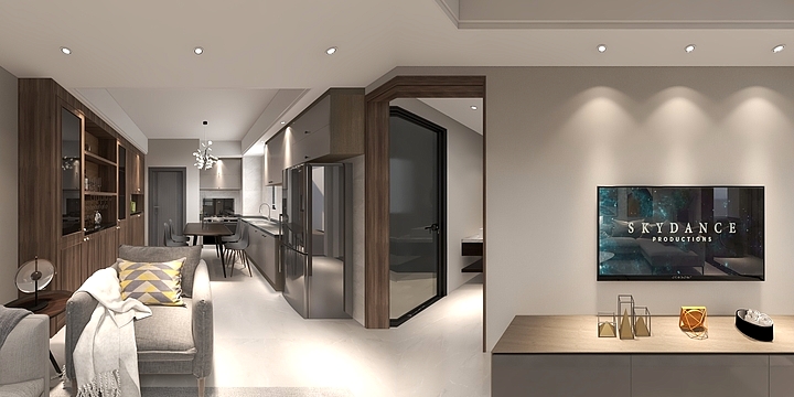 荆州市九俊装饰工程有限公司-当代满堂悦倪府-装修设计方案