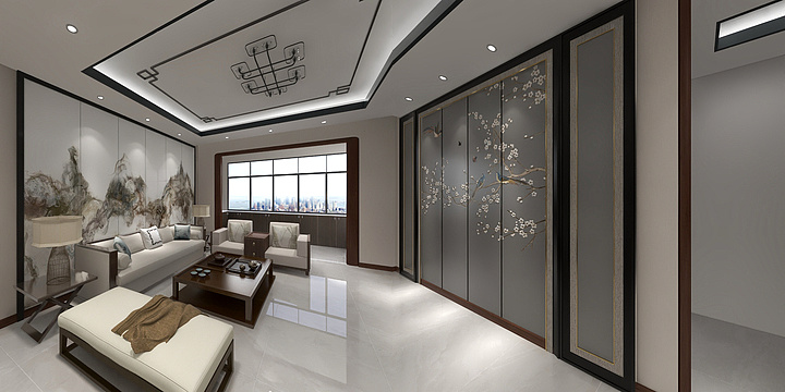 杰辉装饰丨何辉-世纪名都-高斌-装修设计方案