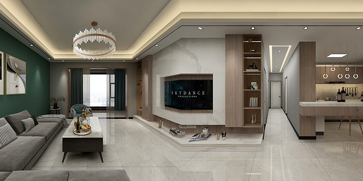 半步空间-北京公馆2-1803-装修设计方案