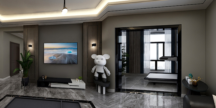 城南小咸鱼-西湖御园套内101.2-装修设计方案