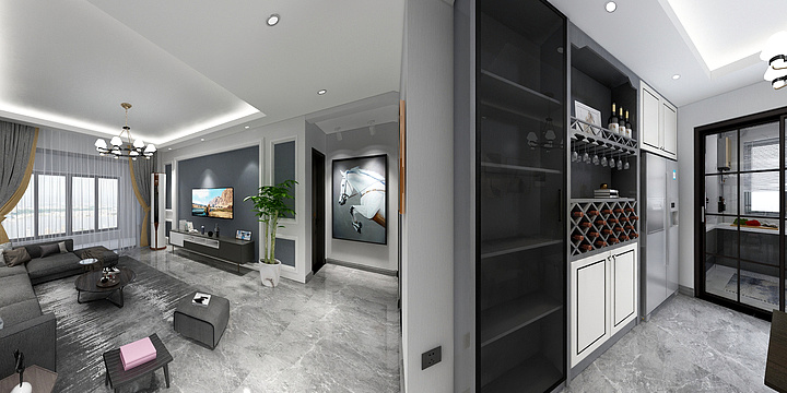 伊寒-中房・美域熙湖-装修设计方案