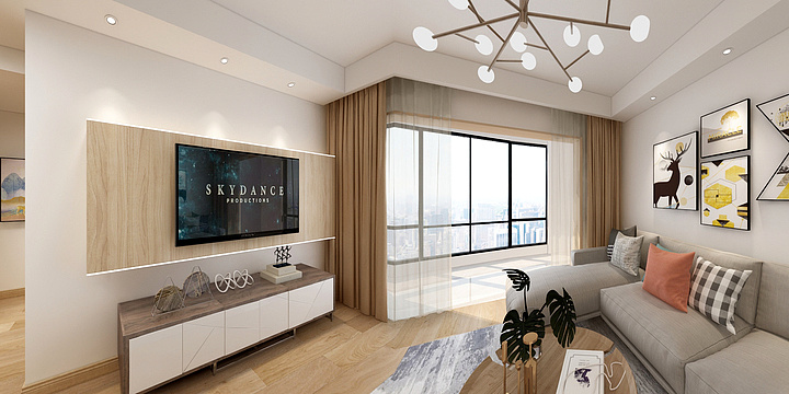 锦葵_AMisa-奥山磁湖天下-李先生雅居-装修设计方案