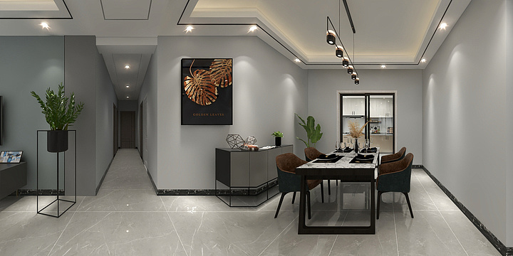 墨鱼设计-王老师雅居-装修设计方案