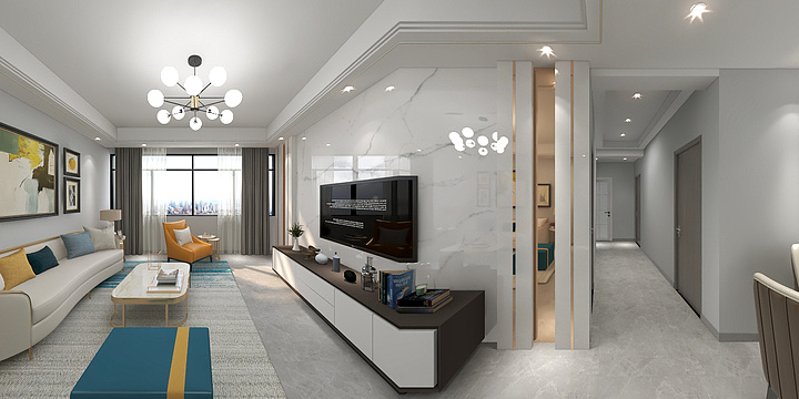 觅点空间设计-王总雅居-装修设计方案