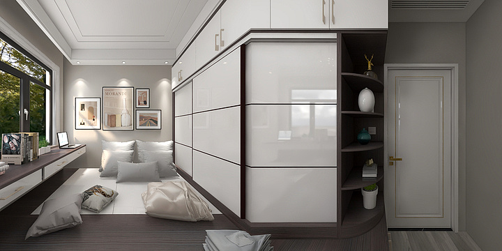 崔永辉-商河水木清华-现代轻奢风格-副本-装修设计方案