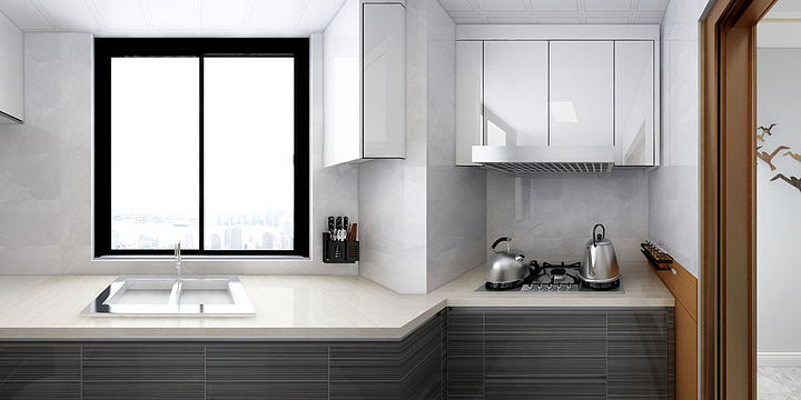 浊居-85平方04户型轻奢-装修设计方案