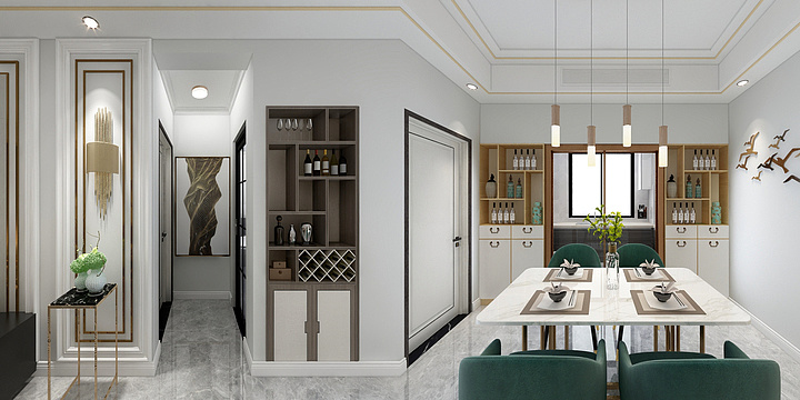 慕居-晶园磊85北欧-副本-装修设计方案