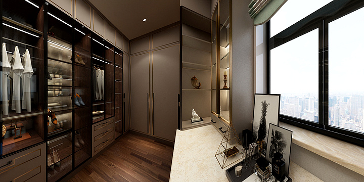 TEL15628895556iXOj-3F衣帽间-装修设计方案