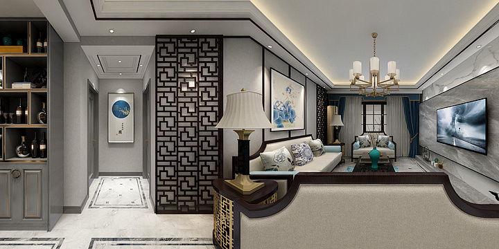 Andy*1-城投新中式-装修设计方案
