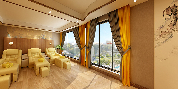 侯金明-水城足浴麻将房-装修设计方案