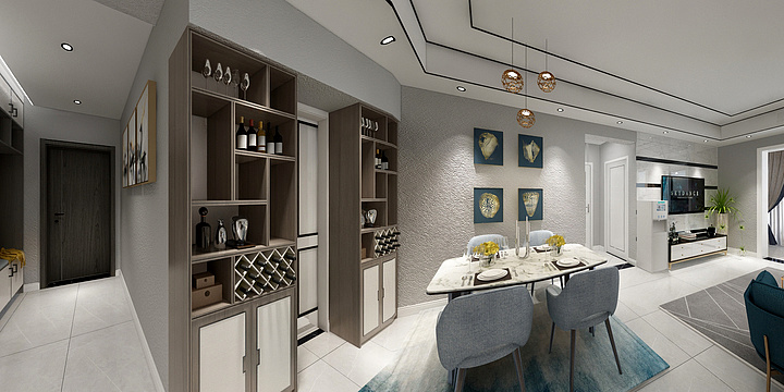 朱维鹏-凤凰唐城二期刘姐-装修设计方案