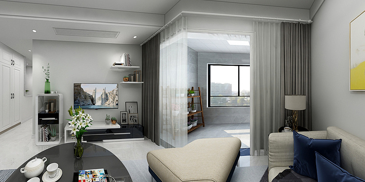 孫--尊华府100平孟女士-装修设计方案