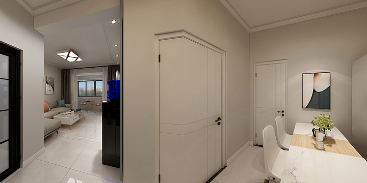 JISK-东城原居89平米-装修设计方案