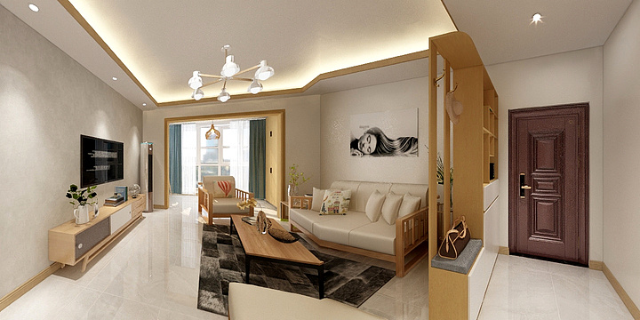 采臣设计-嘉南印象杨女士雅居-装修设计方案