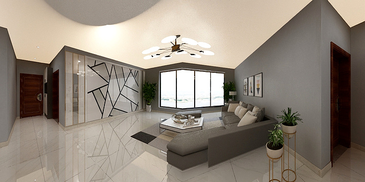 同城速装定制设计-中海华庭-装修设计方案