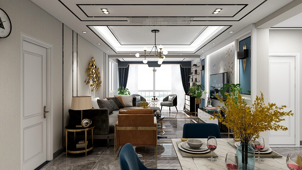 三台匠星装饰-长A2-现代-装修设计方案