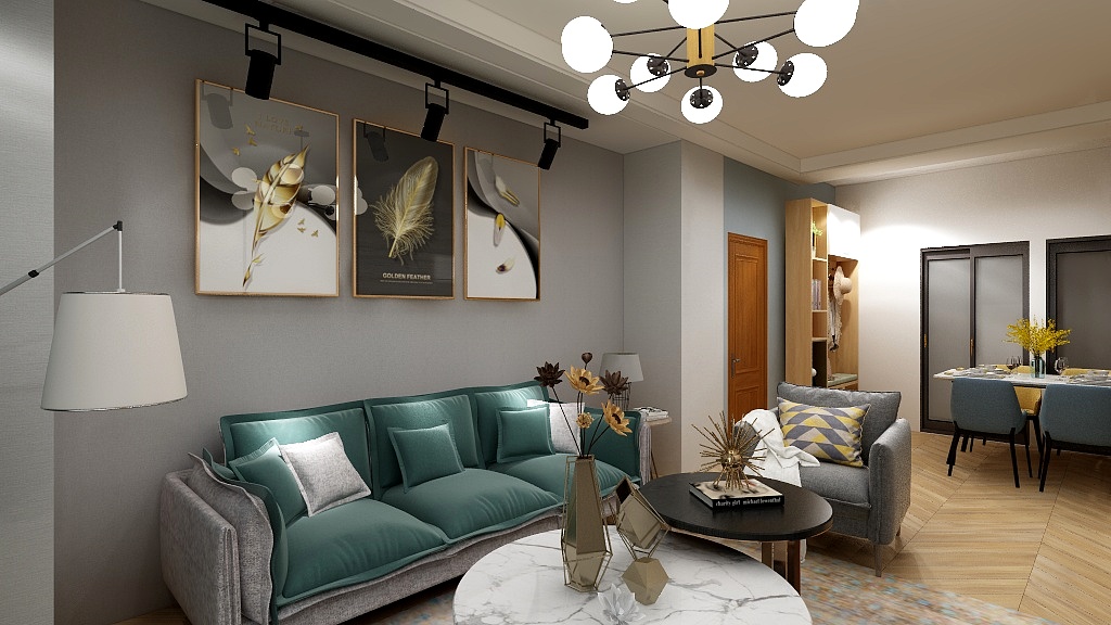 亨艺广告-未命名户型图-副本-装修设计方案