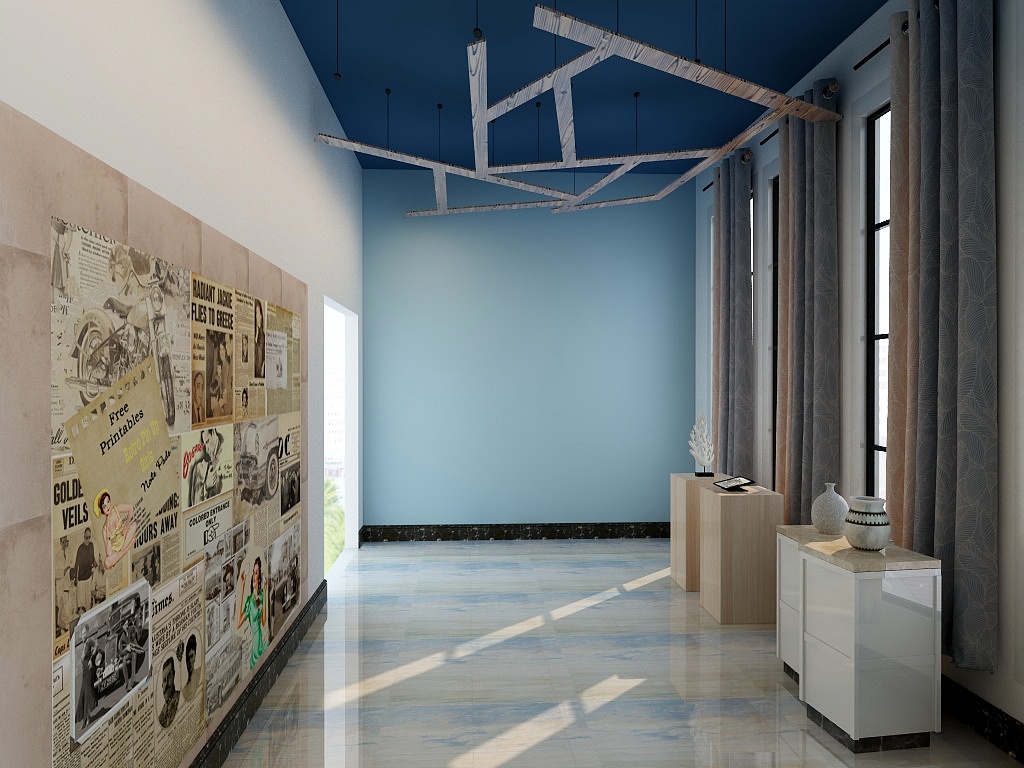 张定光-展厅202056-装修设计方案