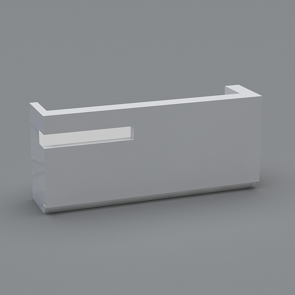 前台3D模型