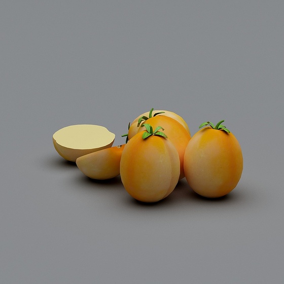 Fresh Produce 3D Model in Modern Style