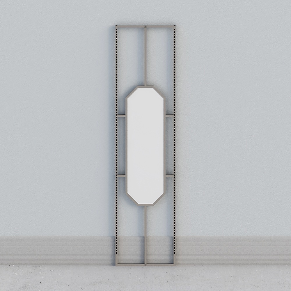 上墙架3D模型