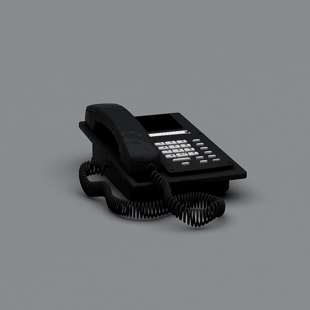 电话23D模型