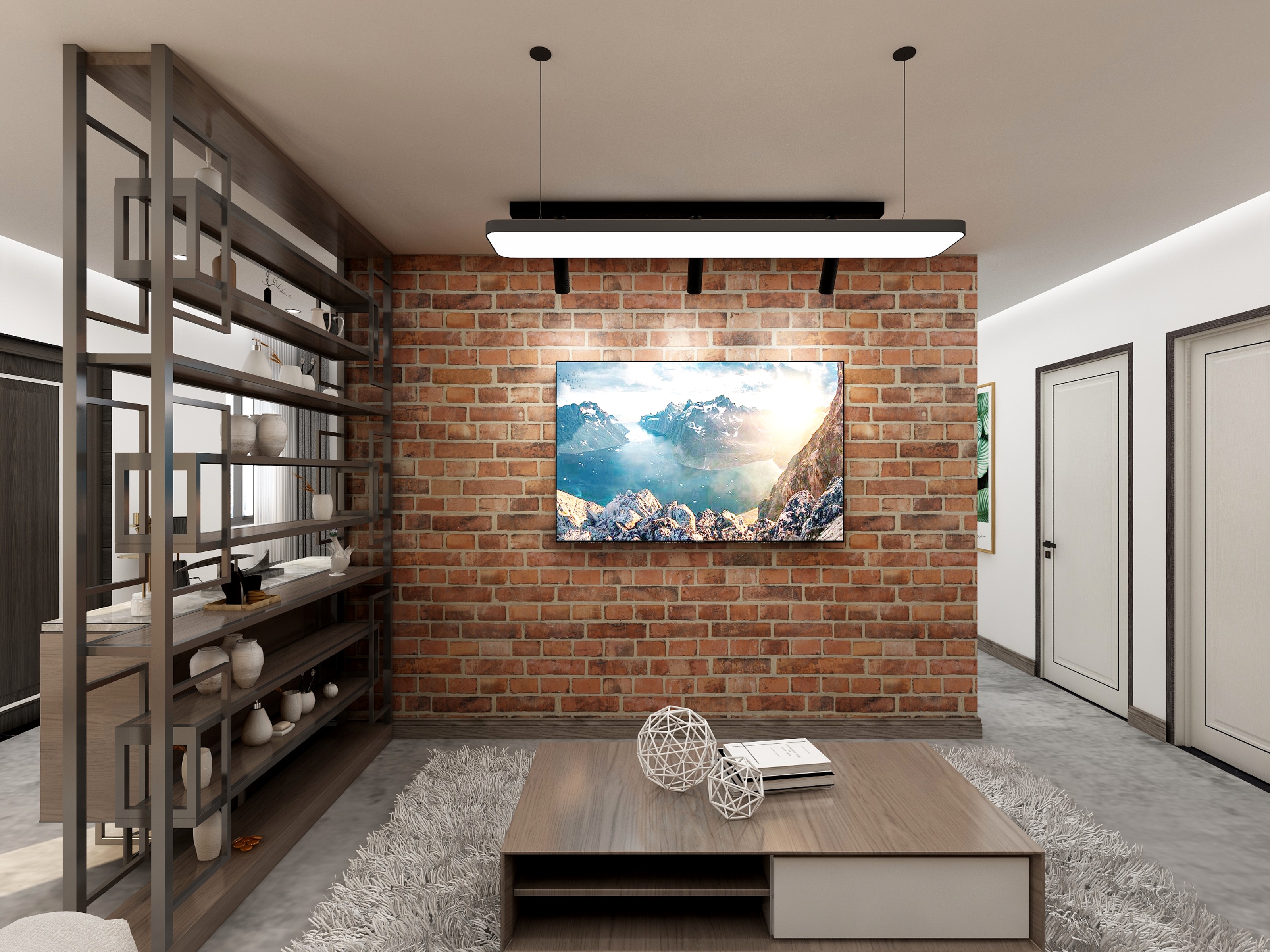 JohnLee_-农家大院65平室内-装修设计方案