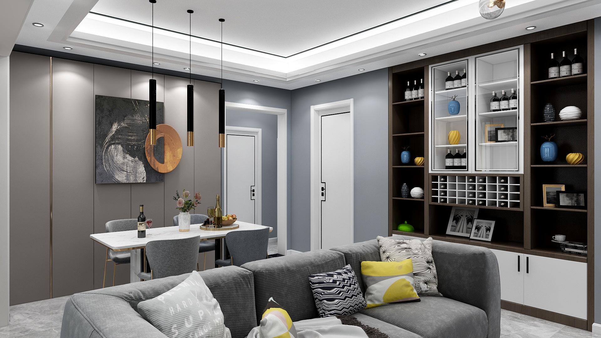 柠檬少年凉堇年oqeT-瑞和园89.50㎡B户型3室2厅1卫-装修设计方案