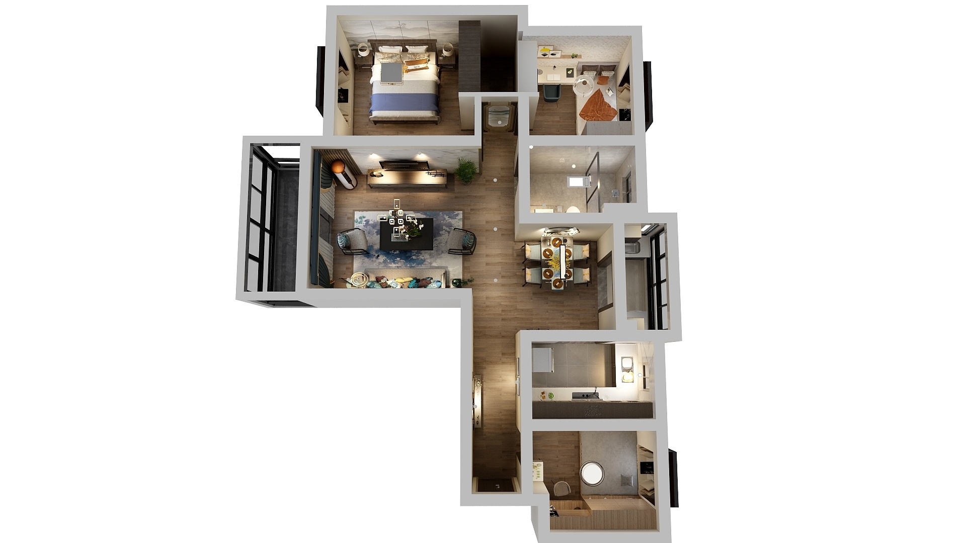 Yuumie-金沙江路-装修设计方案