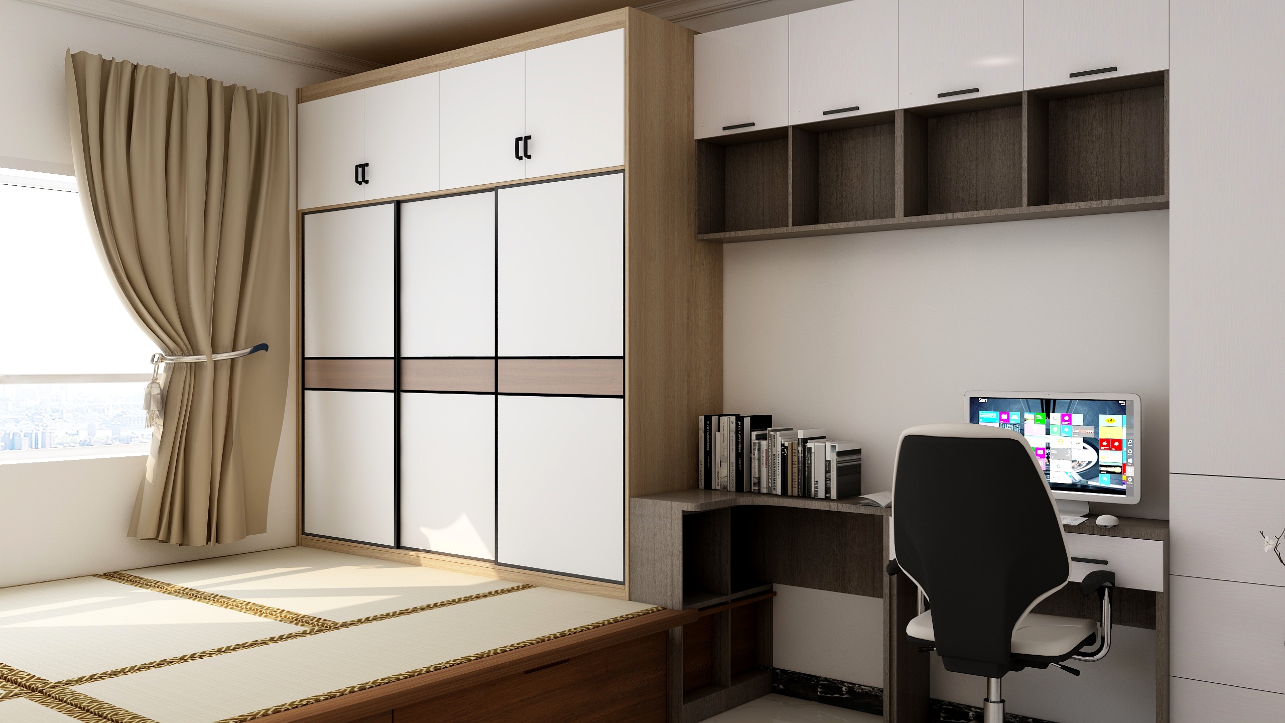 renzheshengui-荣鼎康城地炕效果图-装修设计方案