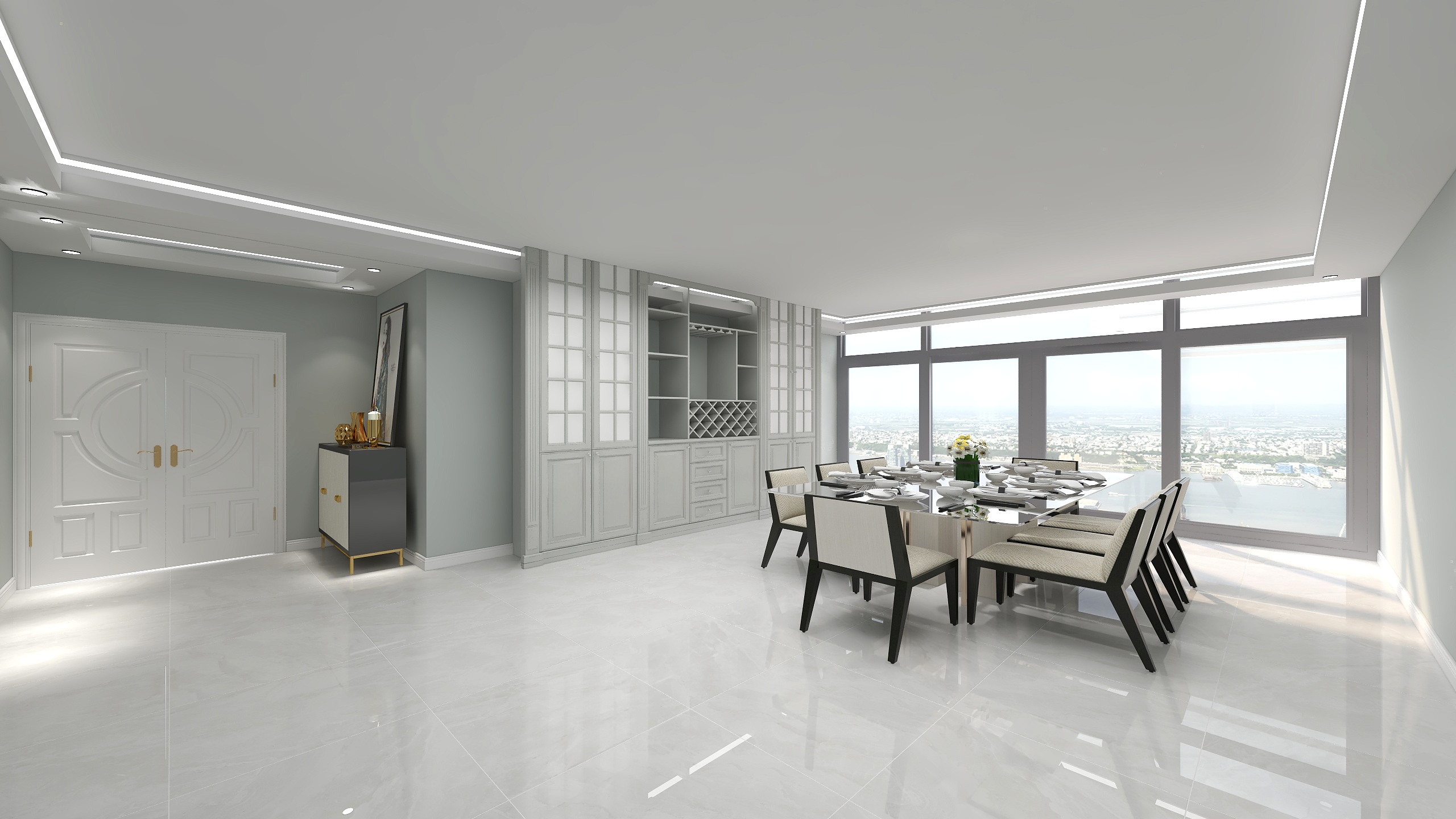 小学生Shirley-汤臣一品-装修设计方案