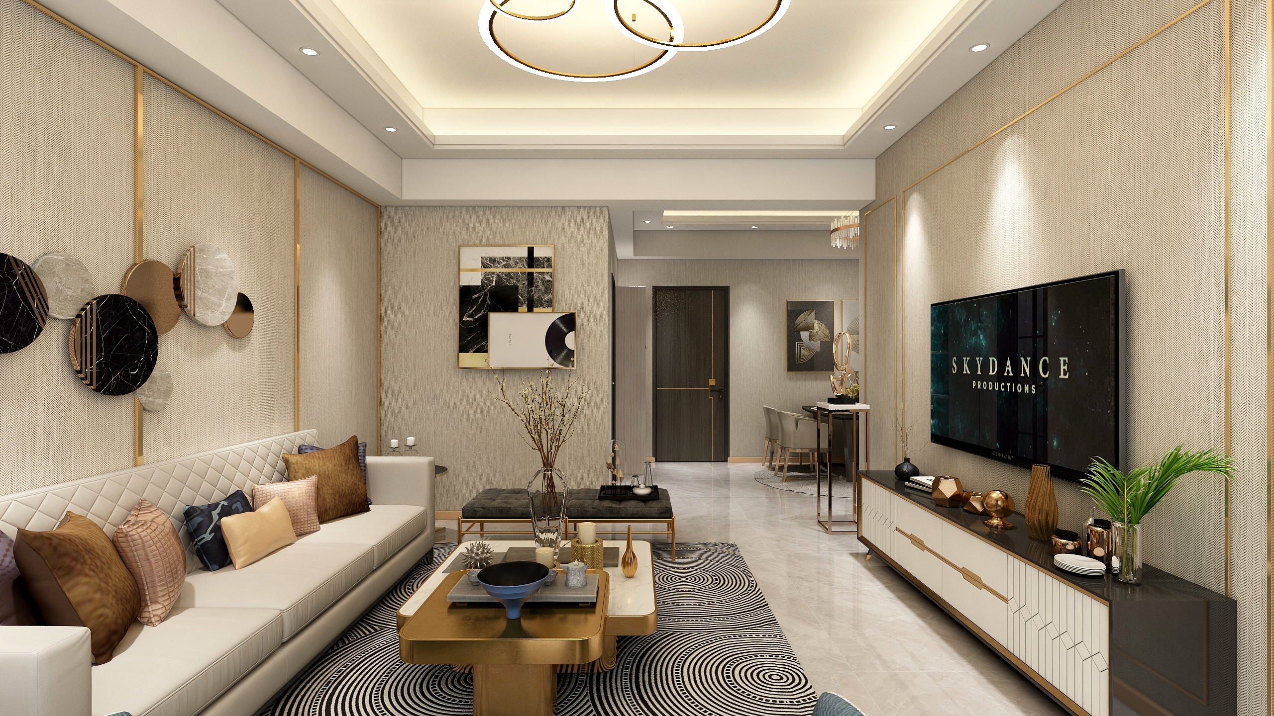 颜杨斌-共和城样板房-装修设计方案