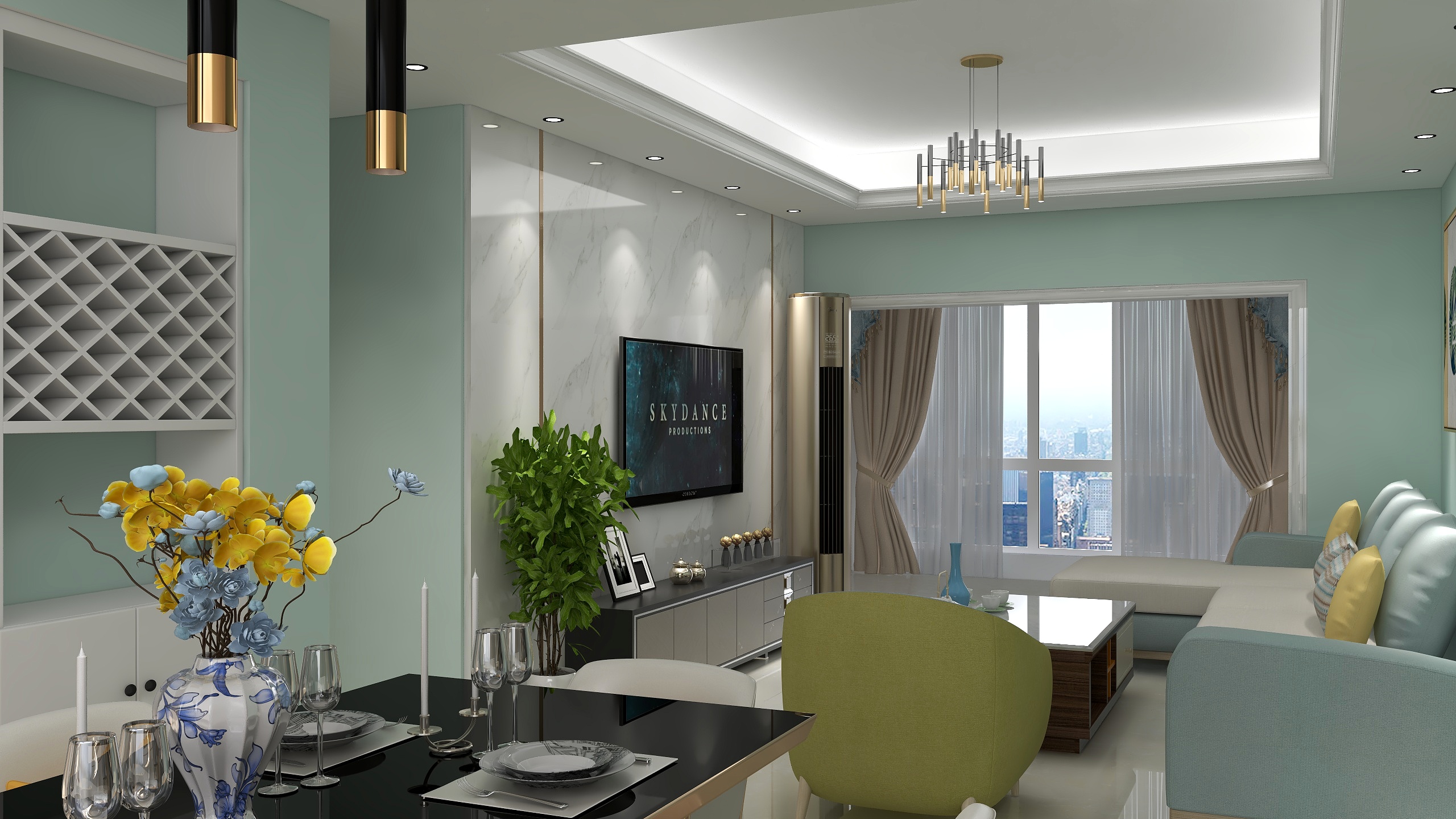 寒琳-恒隆国际22栋1405室 128-装修设计方案