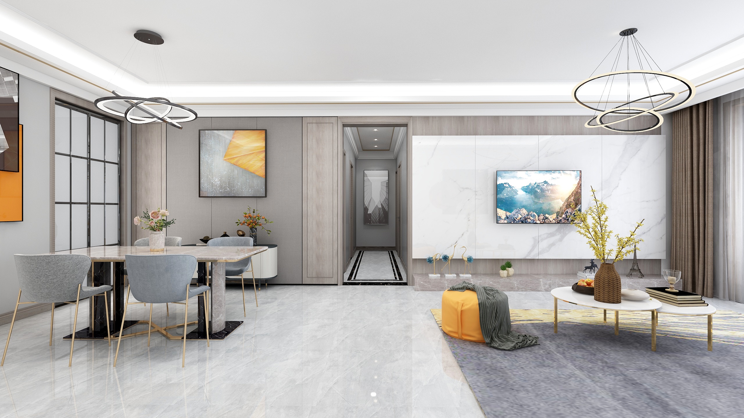 予尘丶-祥生东方樾126轻奢2-装修设计方案